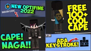 LETSGO! BEST OPTIFINE MCPE 1.18 TERBARU UNTUK 2022 | Free capes + Bisa fps boost !! Badlion Client