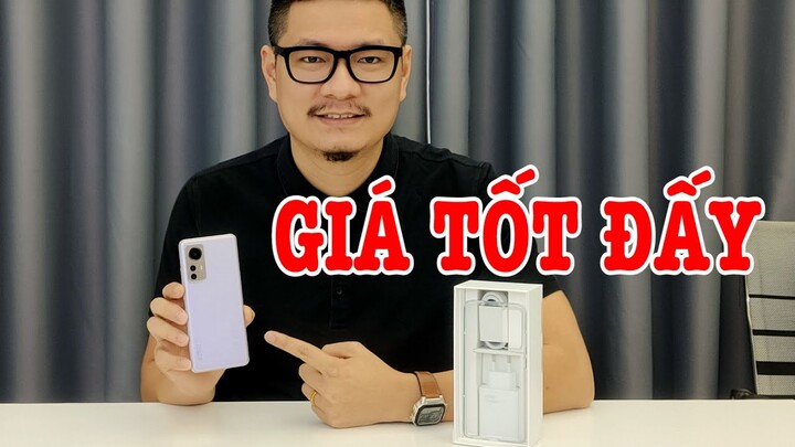 Mở hộp Xiaomi 12 CHÍNH HÃNG 256GB : GIÁ NGON ĐẤY !