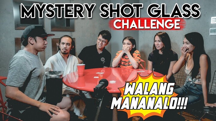 MYSTERY SHOT GLASS CHALLENGE - KZ TANDINGAN with FAMBAM SQUAD