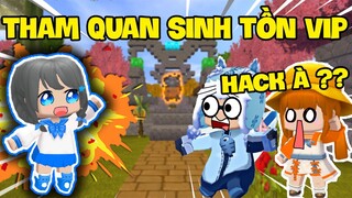 MẶP DORAM BỊ NGHI GIAN LẬN TRONG SINH TỒN ? | DẪN MEOWPEO VÀ NAOBI THAM QUAN LÀNG TRONG MINI WORLD