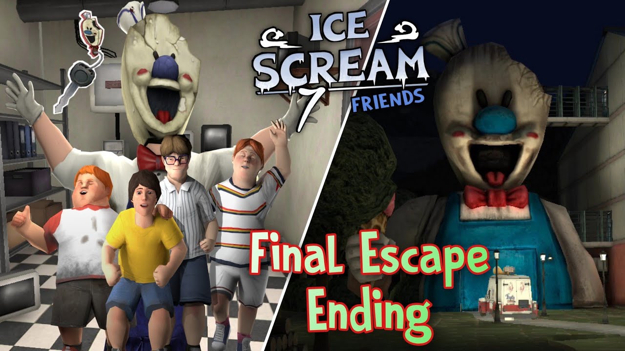 Ice Scream 5 Fanmade Gameplay By Crazy Leaker VS Ice Scream 5 Demo