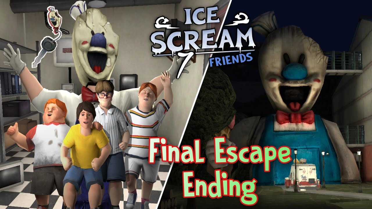 JOGANDO O NOVO ICE SCREAM 7 FINALMENTE !! - INCRÍVEL JOGO! - Ice Scream 7 