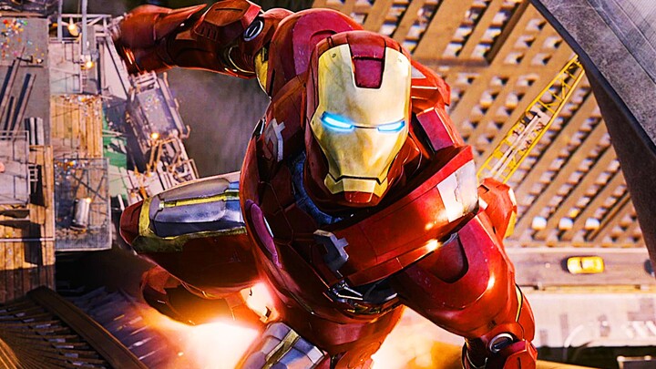The famous scene of Marvel heroes clearing soldiers is so cool!