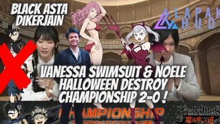 VANESSA SWIMSUIT & NOELE HALLOWEEN DESTROY 2-0 BLACK ASTA DIKERJAIN 🍀 BLACK CLOVER MOBILE