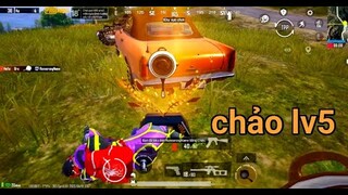 PUBG Mobile - Thử Thách Cầm Chảo Nâng Cấp Full Level Kết Liễu Cả Map Lấy TOP 1!