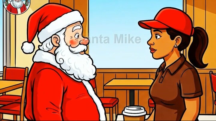 Santa Orders a Double Double Without Knowing What It Is