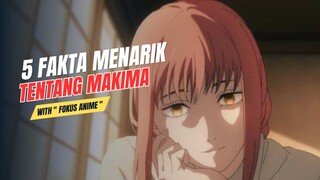 5 Fakta Menarik Tentang Makima Chainsaw Man 🔥