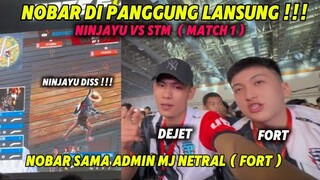 NOBAR NINJAYU VS STM ( M1 ) BARENG ADMIN MJ NETRAL ( FORT ) ASLI GACOR BANGET ‼️ #dejetff