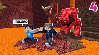 JANGAN PERNAH KE NETHER DENGAN BOCAH INI!!! - STRESMEN MOD SURVIVAL #4