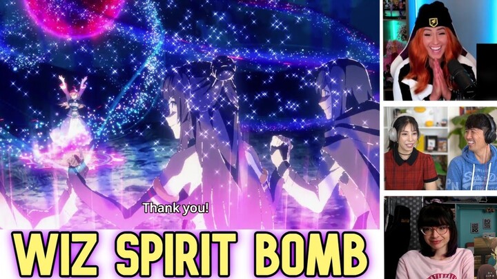Wiz Uses The Spirit Bomb | Konosuba - Reaction Mashup