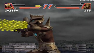 Ultraman Fighting Evolution 2 (Ace Killer) vs (Gomora) HD