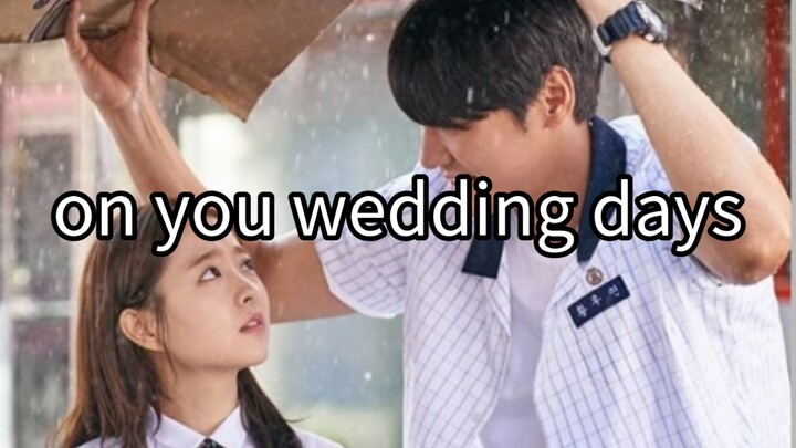 Saat Cinta Pertamamu Nikah Sama Orang Lain #rekomendasifilm #onyouweddingdays #filmkorea
