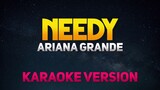 Needy - Ariana Grande (Karaoke/Instrumental) [New Album]