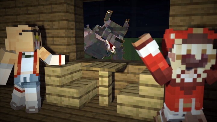 When your cabin is surrounded by "Terrible Wolf Pack"!!?
