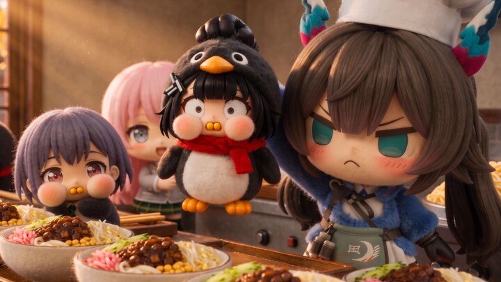 【Restoran Guga】Hari ini makan mi zha jiang! 【Dukungan B-Moe】