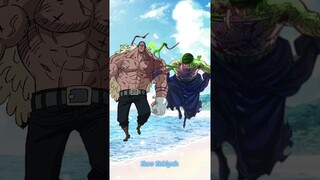 Douglas Bullet vs Yonko Commanders || #whoisstrongest #mihawk #zoro #sanji #onepiece #shorts