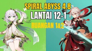 Spiral Abyss 4.8 Lantai 12-1| Genshin Impact