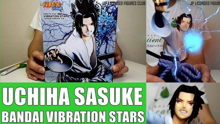 SASUKE Figure Vibration Stars Naruto Shippuden BANDAI Unboxing