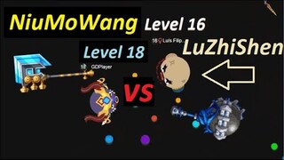 Weapon.io - #36 : NIUMOWANG Level 18 "Đối Đầu" LUZHISHEN Level 16 và Cái Kết ...