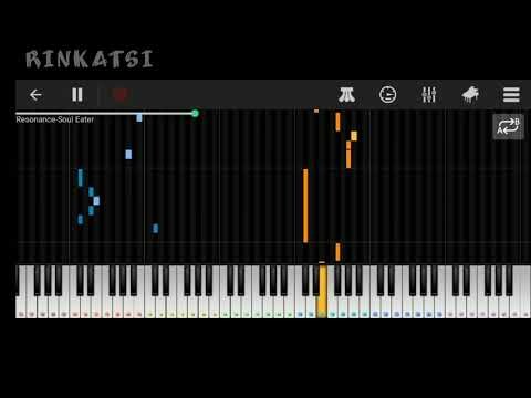 Resonance - soul eater (easy) piano tutorial