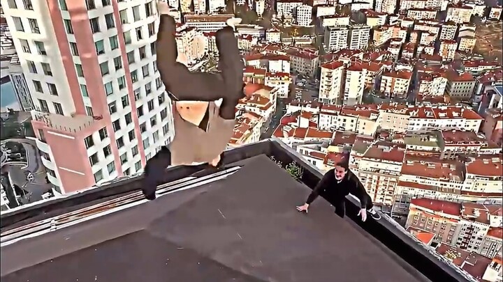 Parkour Biasa vs Raja Parkour