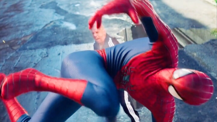 Did this little spider just rock your world? Playing the innocent card while pulling off a total amb