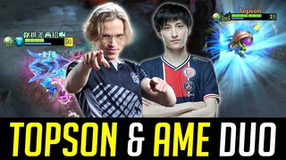 Topson & Ame DUO in SEA pubs - OG x PSG.LGD Looks Like