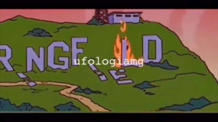 Cháy rừng California đã được Simpson dự báo từ lâu