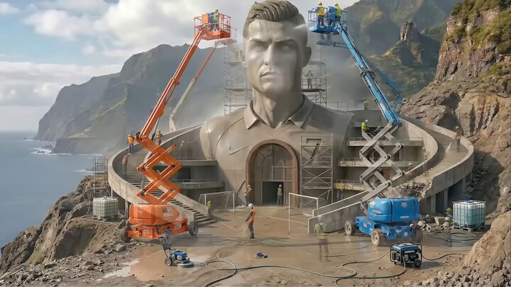 Transforming an abandoned Cristiano Ronaldo Shape