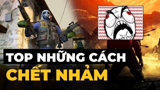 DANH SÁCH NHỮNG CÁCH TỰ HUỶ NGU NGỐC NHẤT TRONG GAME