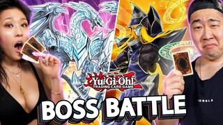 NEO Blue-Eyes vs NEO Dark Magician, The ULTIMATE BOSS BATTLE! in Yu-Gi-Oh Master Duel