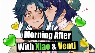 “Want Coffee? Get it from My Lips~” [Genshin ASMR] [Xiao x Listener x Venti]