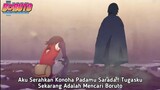Sasuke Menyerahkan Sarada Jadi mata-mata Konoha Demi Misi Pencarian Boruto Setelah Jadi Villain