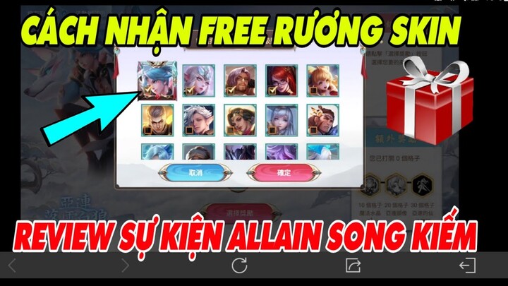 Liên Quân | Nhận FREE Rương Skin Toàn Sever - Review Sự Kiện săn Skin Tuyết Sơn Song Kiếm SS hữu hạn