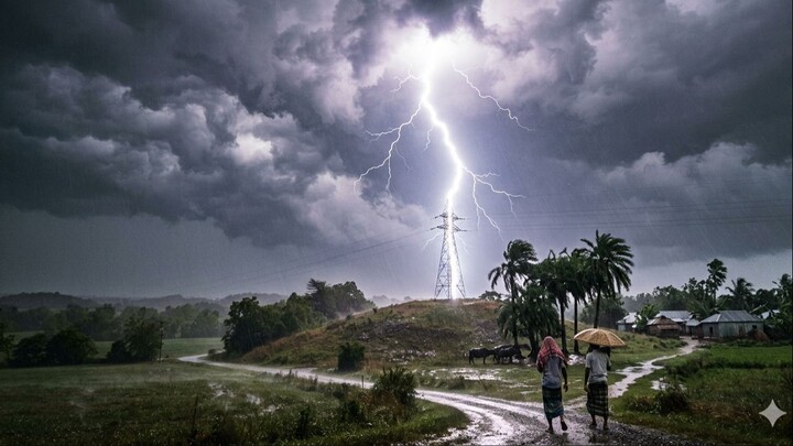 Real time lightning