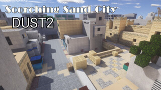 Reproducing CSGO DUST2 in Minecraft!