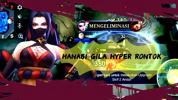 Hanabi damage di luar nalar