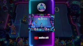 LING TITAN vs EVERYBODY #magicchess #bestsynergy #mobilelegends #yudhaalfi