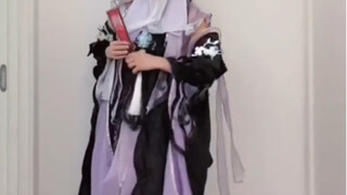 穿花萝c服试着跳了一下寄明月