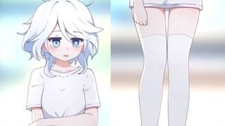 Bantu Funina memakai S putih!