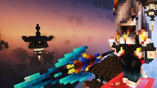 Nữ thần tách ra xem, nữ nhân rút kiếm! ! ! Khôi phục Genshin Impact Shen He trong MC! Xưởng thời trang Minecraft