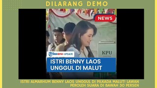 Istri Benny Laos Unggul Di Malut