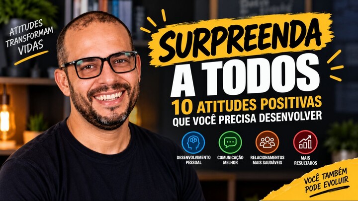 SURPREENDA A TODOS  - 10 atitudes positivas que você precisa desenvolver
