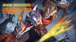 DOUBLE KILL PENENTU KEMENANGAN AKHIRNYA PAKE ASSASIN META || MOBILE LEGENDS