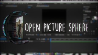 open picture sphere | after effects tutorial