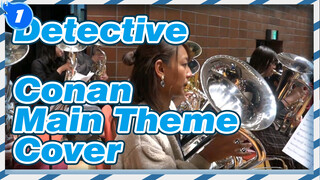 Stirring Scene! 400 People Played Conan’s Main Theme Simultaneously_1
