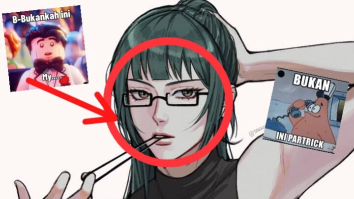 i-inikan sosok asli my fineshyt.. ?! 😳😳 - maki zenin || jujutsu kaisen