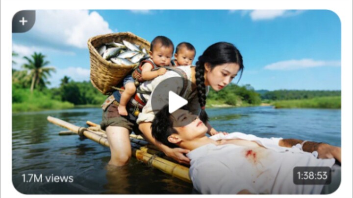 Fish Selling Girl Saves A Man By The River : EngSub