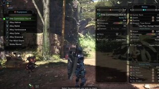 Monster hunter world  - Great Jagras solo Charge blade