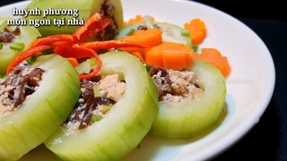 Cách làm BÍ ĐAO HẦM CHAY ngon | món chay | vegan recipes